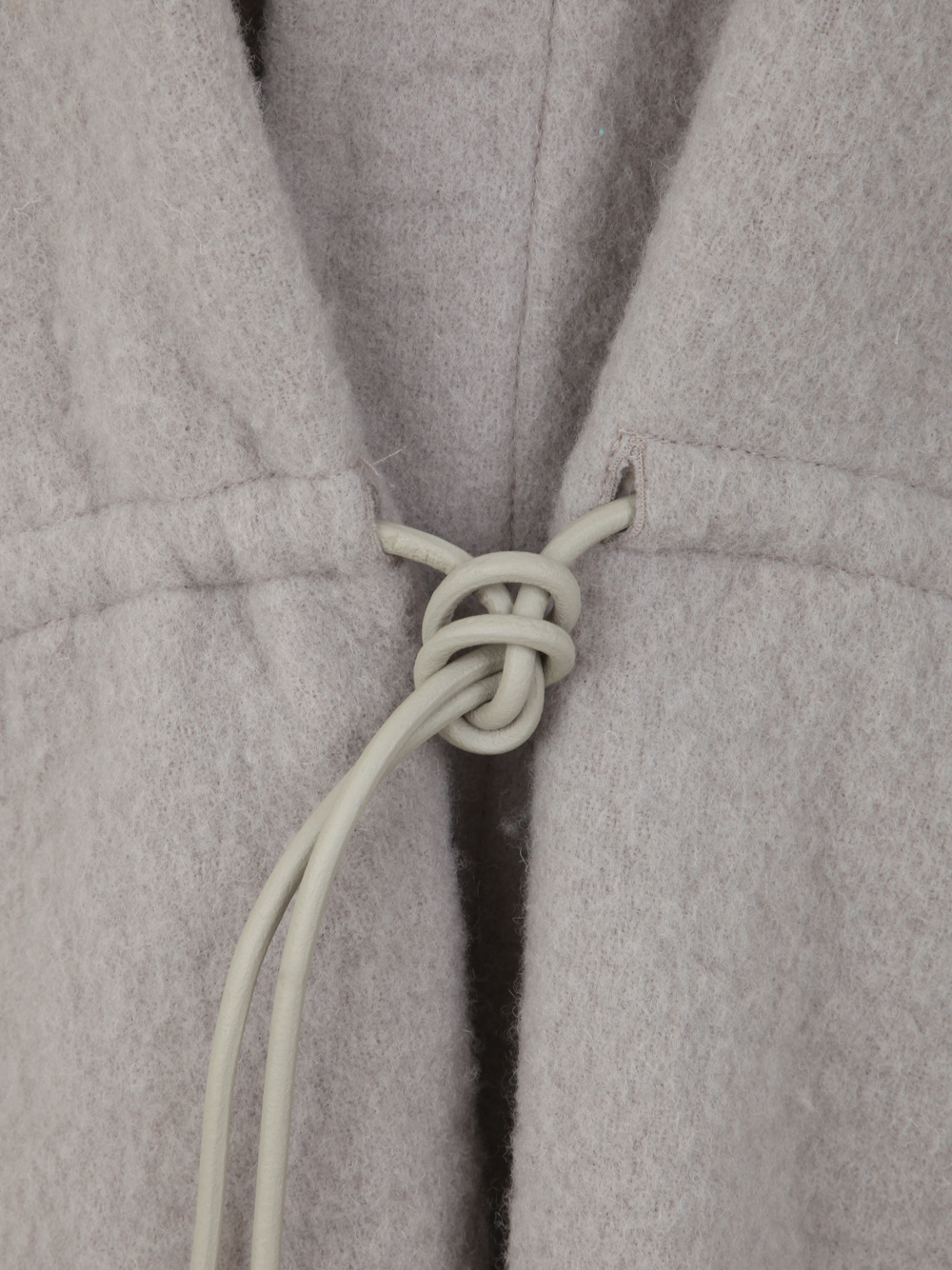 Rick Owens Sail Wide-sleeve Virgin Wool Jacket In Gray