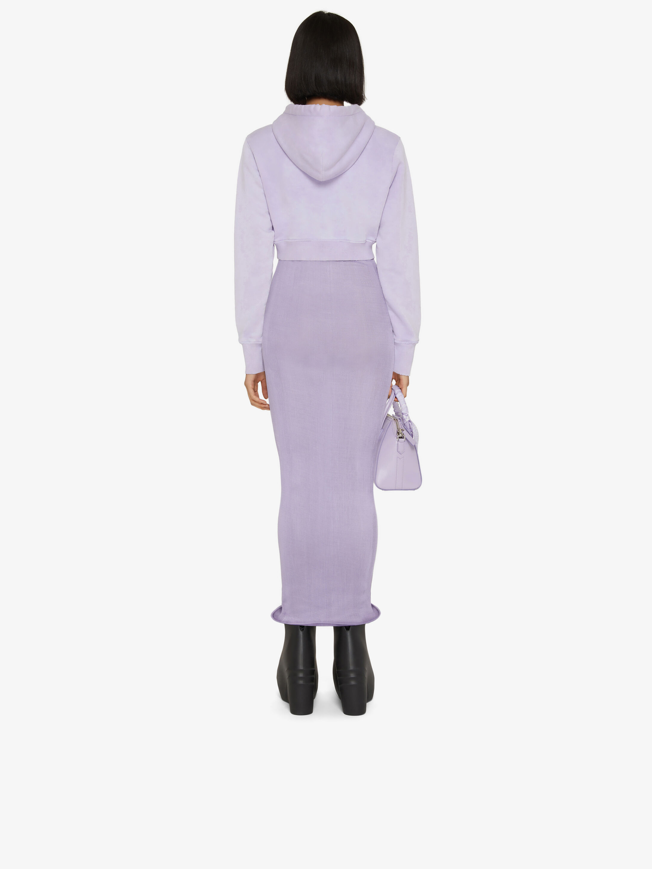 Givenchy Top Swtshrt Hdy Cn Ls Brbre Wre In Purple