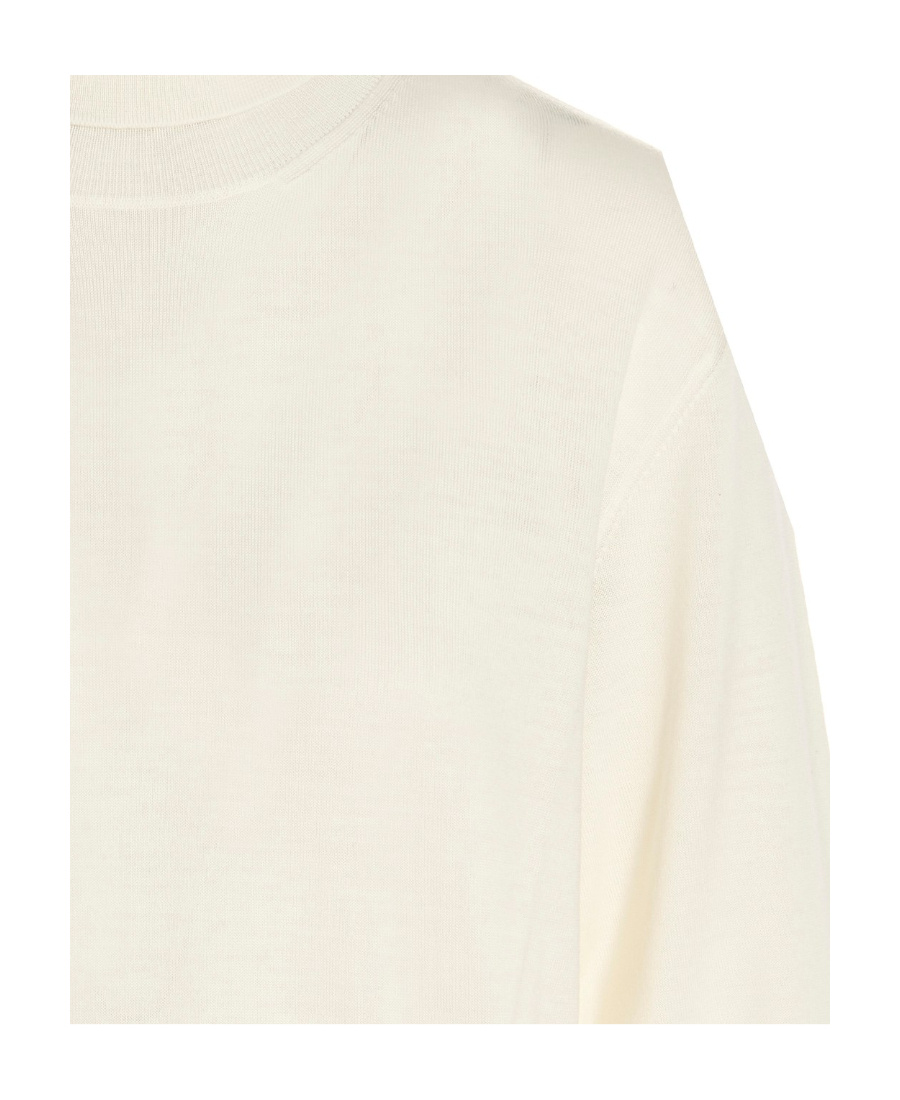 Jil Sander High-neck Sweater In White