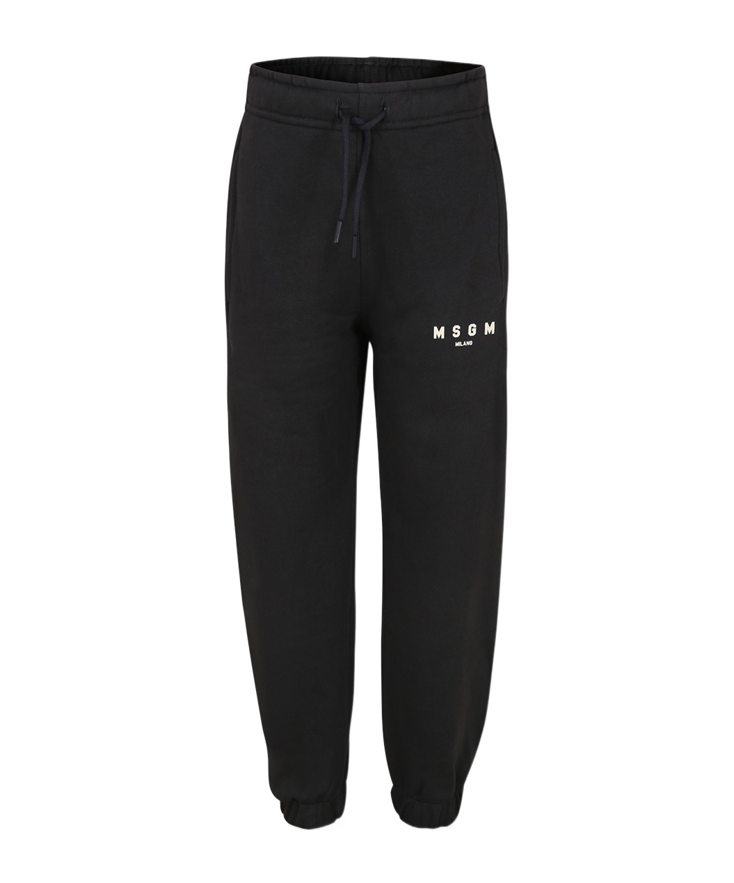 Msgm Logo-print Sweatpants In Black