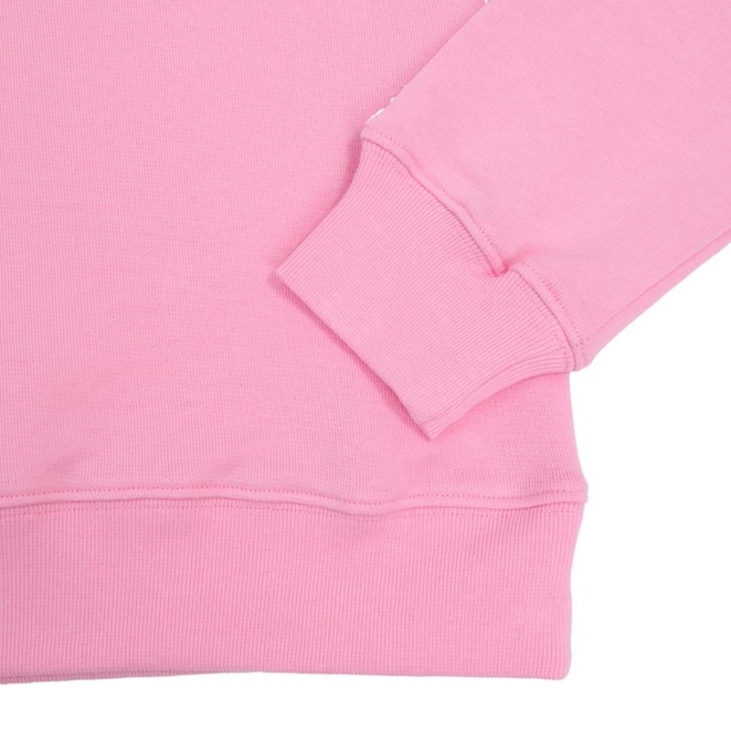 Msgm Logo Details Sweater In Pink