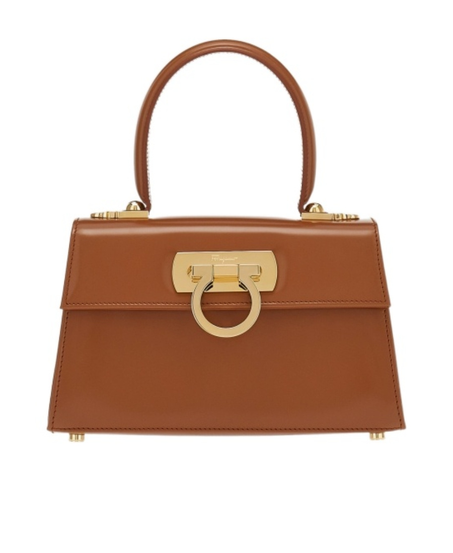FERRAGAMO SALVATORE FERRAGAMO ICONIC TOP HANDLE BAG