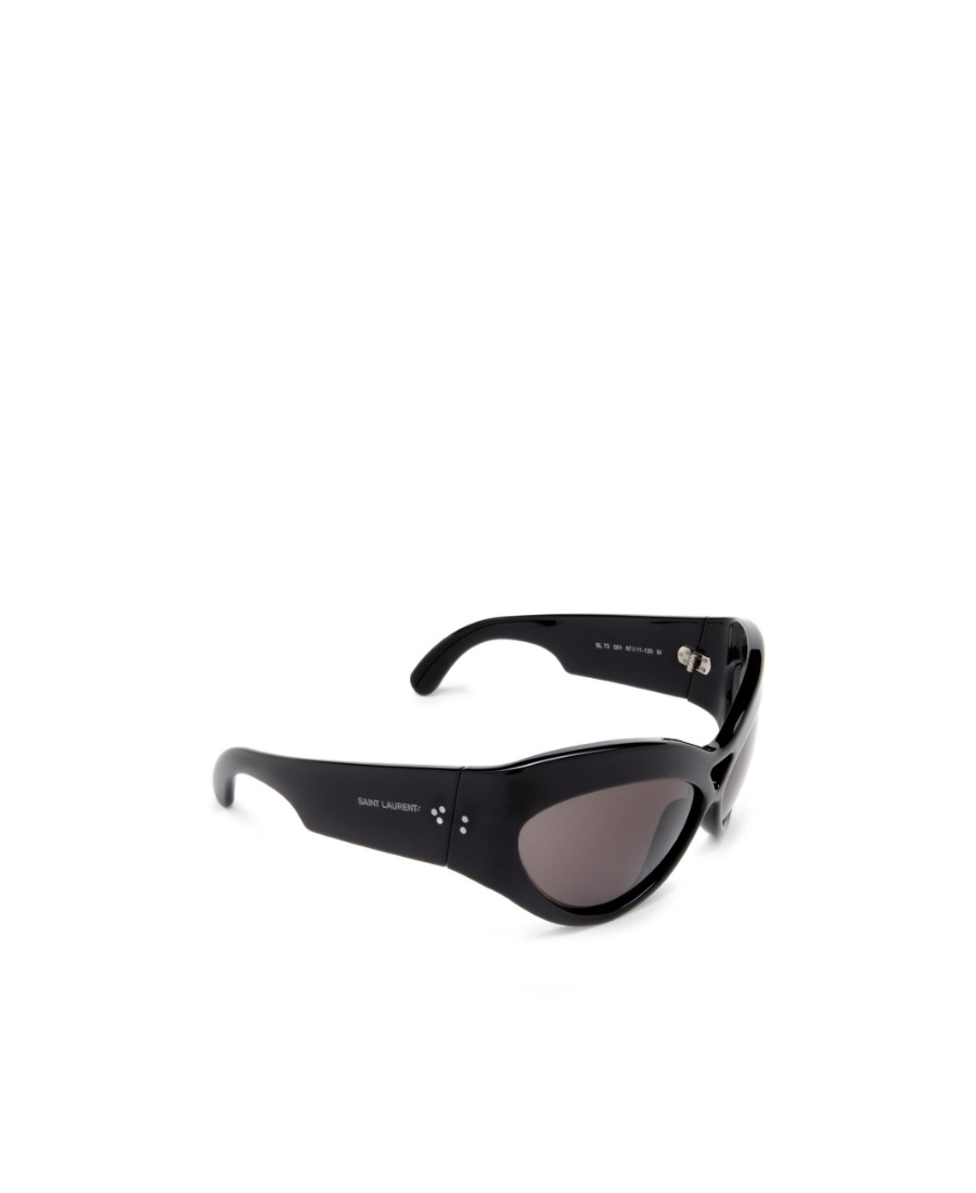 Saint Laurent Sl73 Cat Eye-frame Sunglasses In Black
