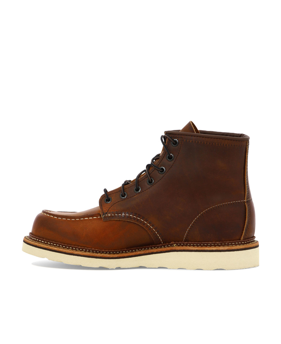 Shop Red Wing Shoes Logo Logo Short Boots In Brown