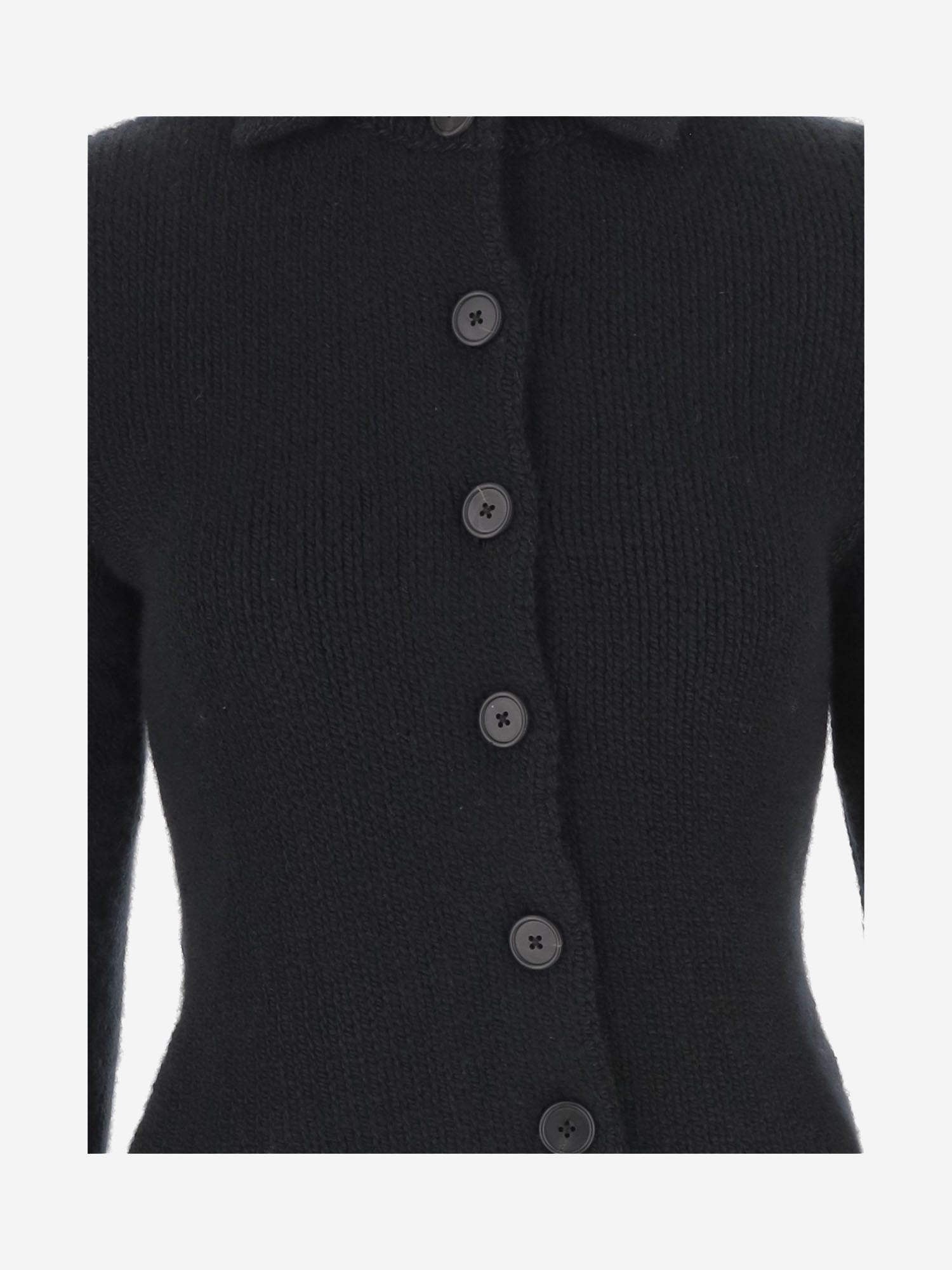 The Row Long-sleeved Sweater In Black