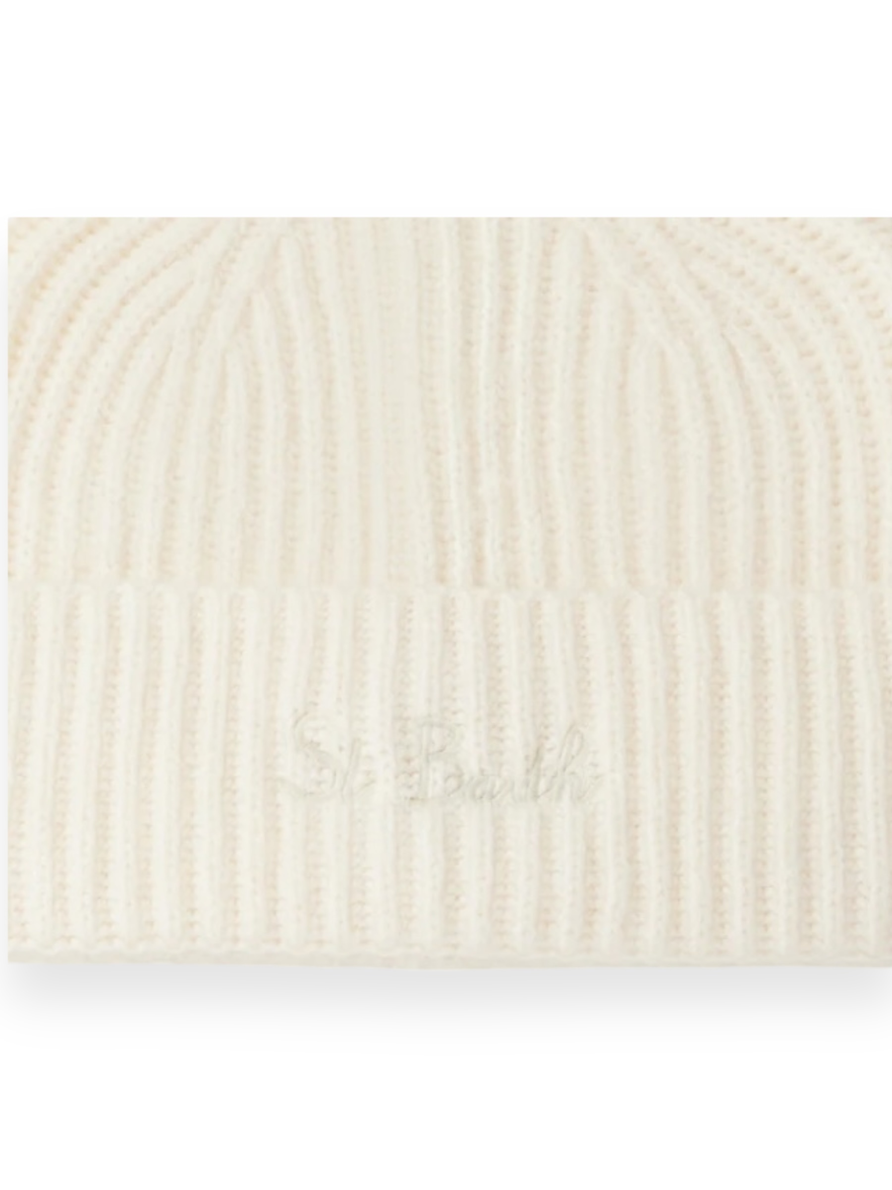 Mc2 Saint Barth Moss Beanie In White
