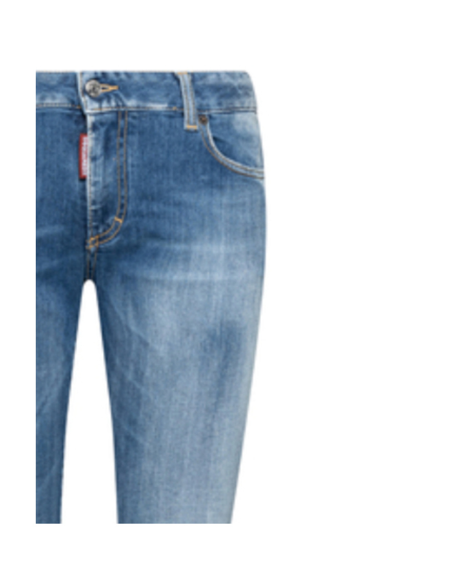 Dsquared2 Distressed-effect Jeans In Blue