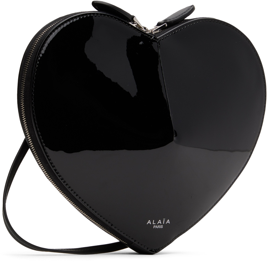 Alaïa Le Coeur Shoulder Bag In Black