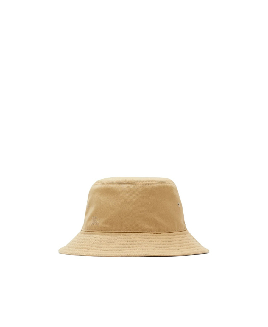 Burberry Check-pattern Reversible Bucket Hat In Nude