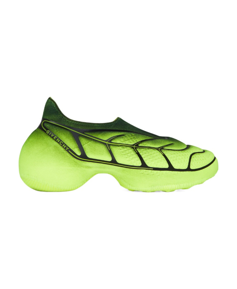 Givenchy Chunky Sole Slip-on Mesh Sneakers In Green