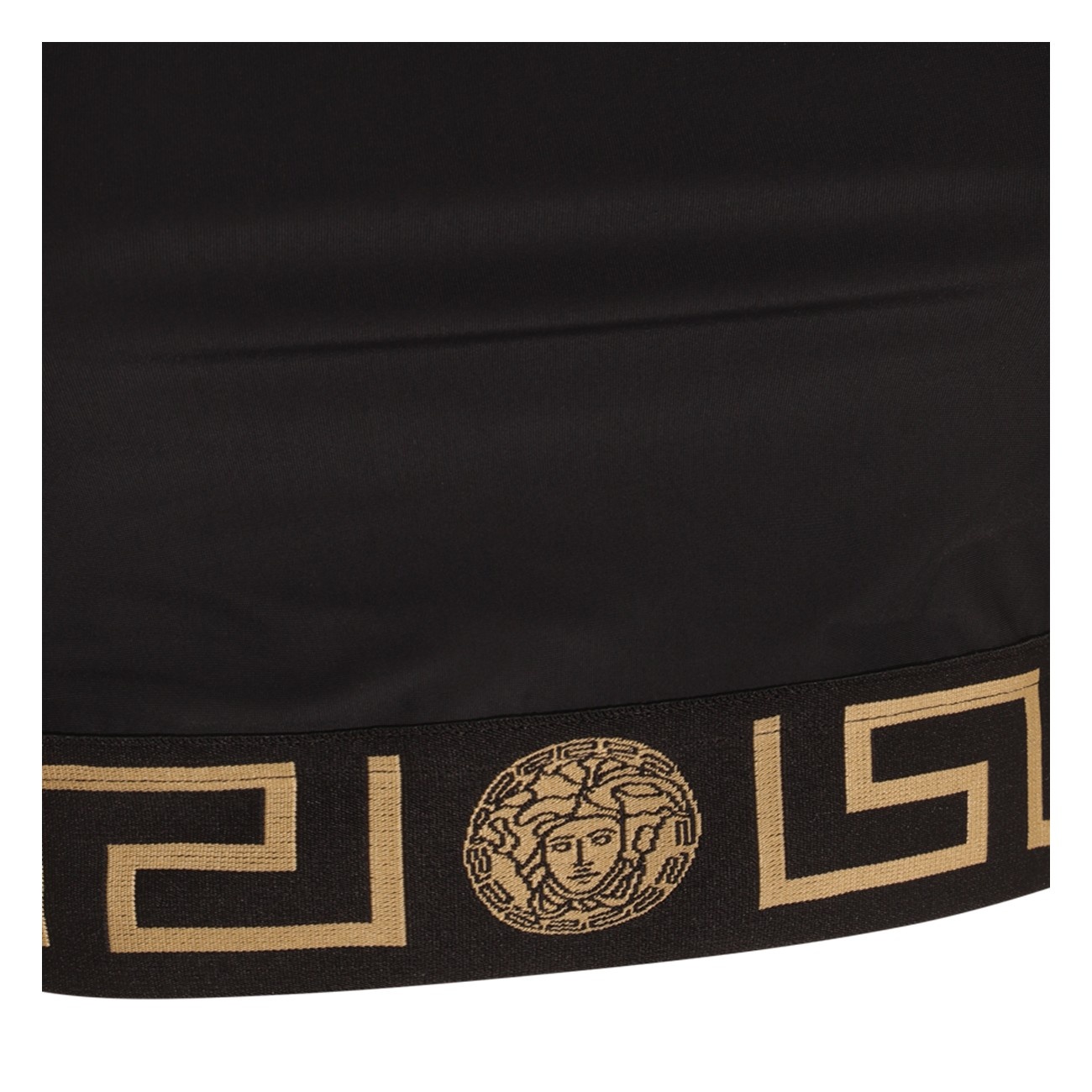 Versace Cut-out Detailed Sleeveless Top In Black