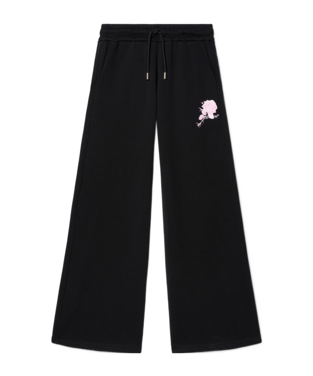 Off-white Roses Arrows Track Pants In Black