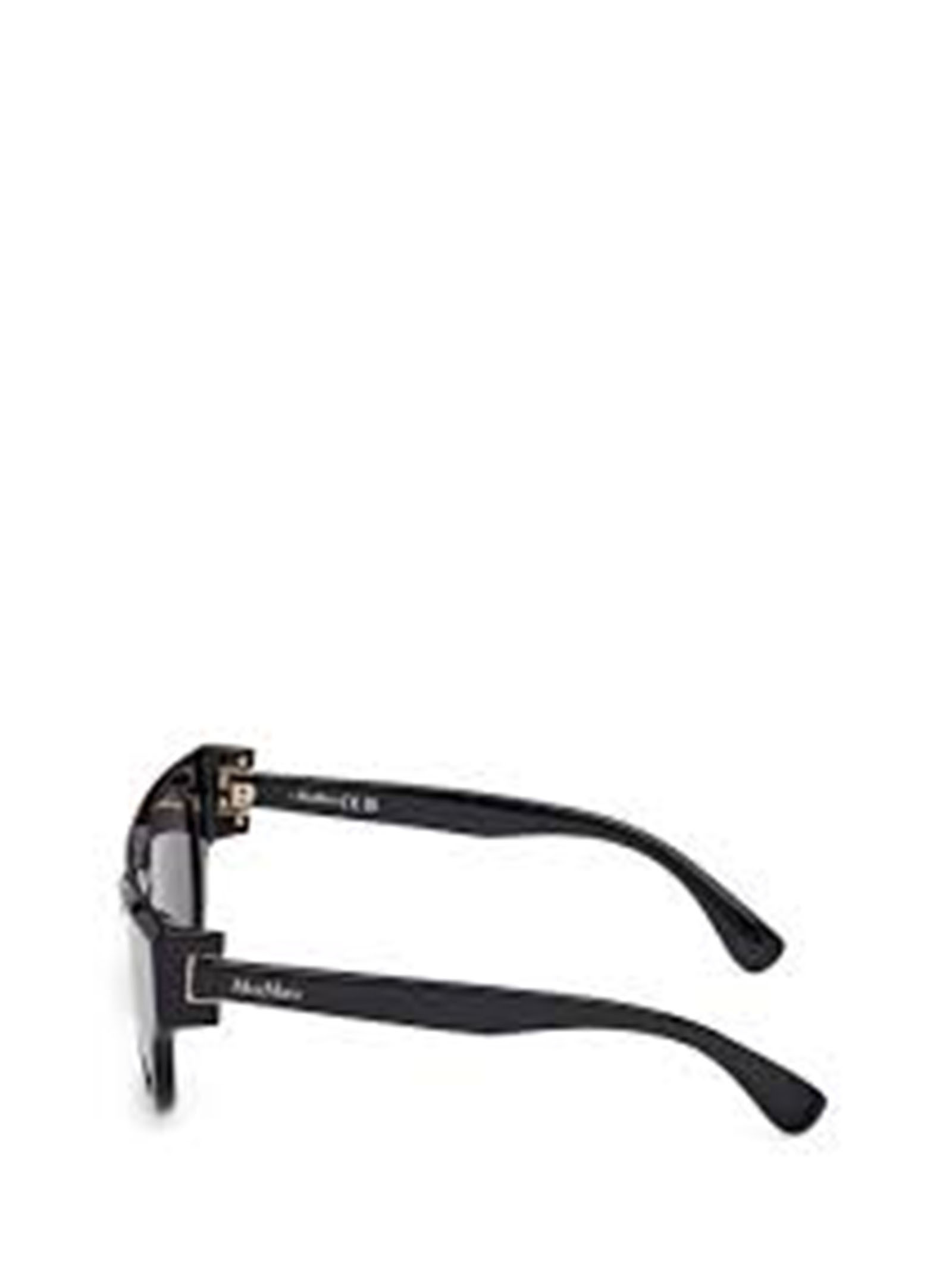 Max Mara Round Frame Sunglasses In Gray