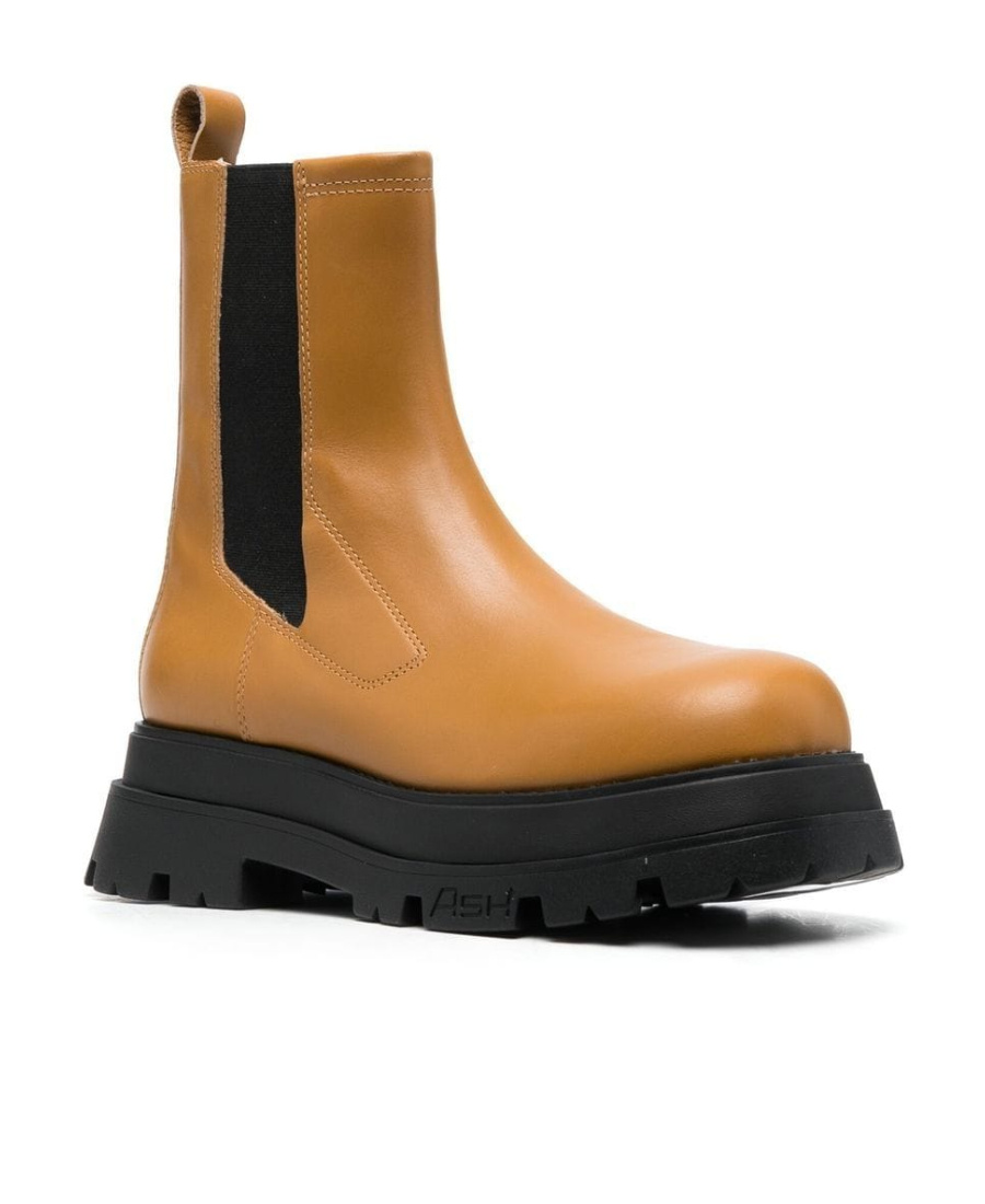 Ash Elite Studded Chunky Sole Boots In Black
