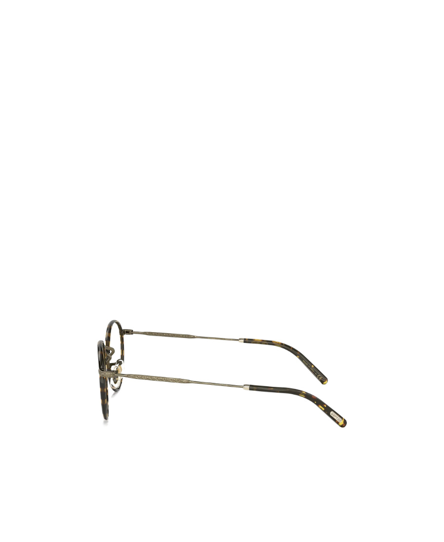 Oliver Peoples Round Frame Plain Mirror In White