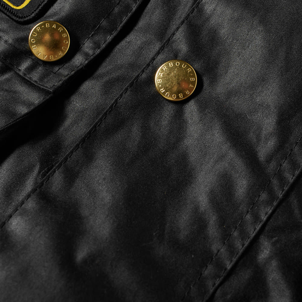 Barbour Long-sleeved Casual Jacket In Black