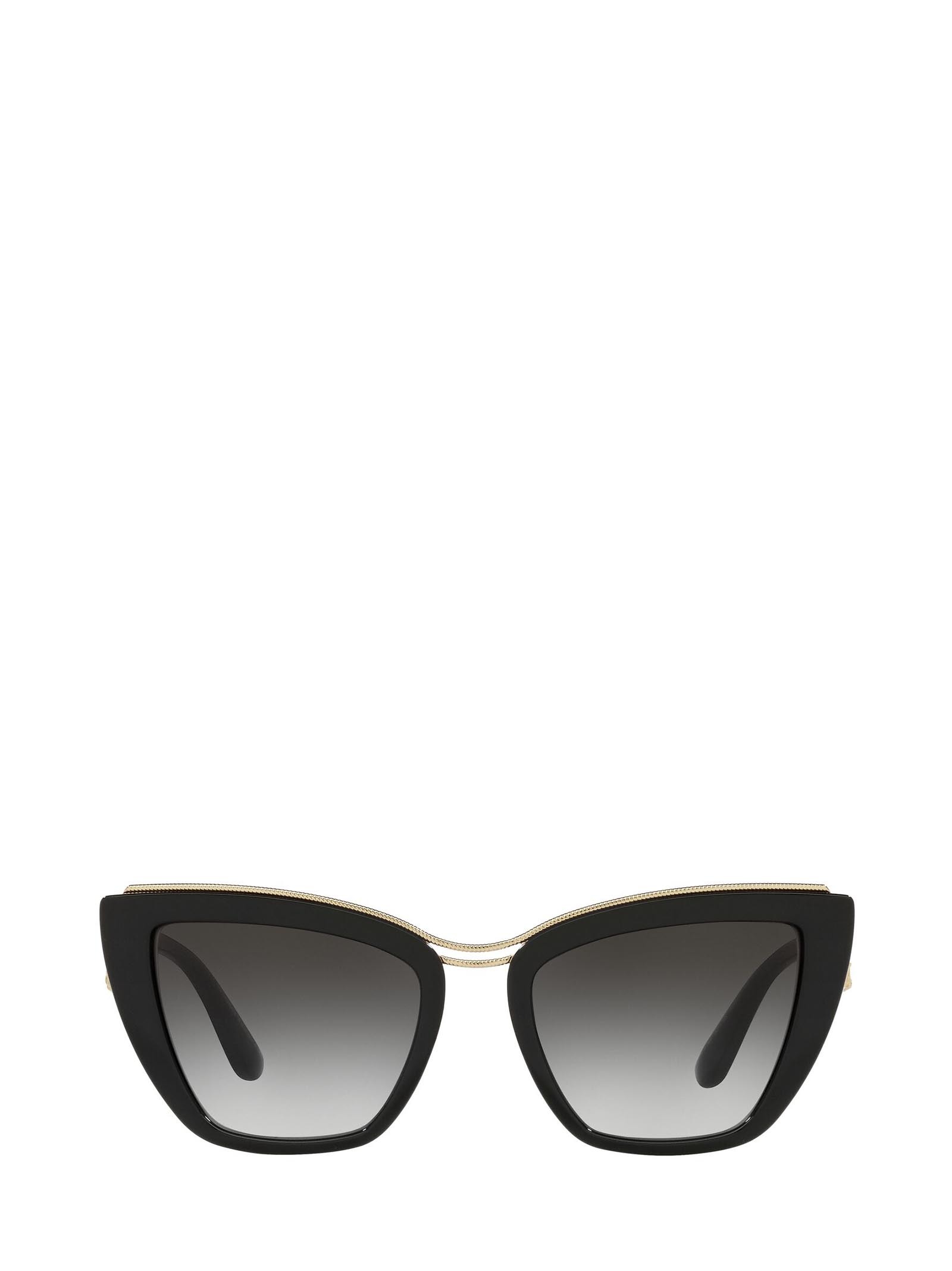 Dolce & Gabbana Dolce Gabbana Eyewear Butterfly Frame Sunglasses In Black