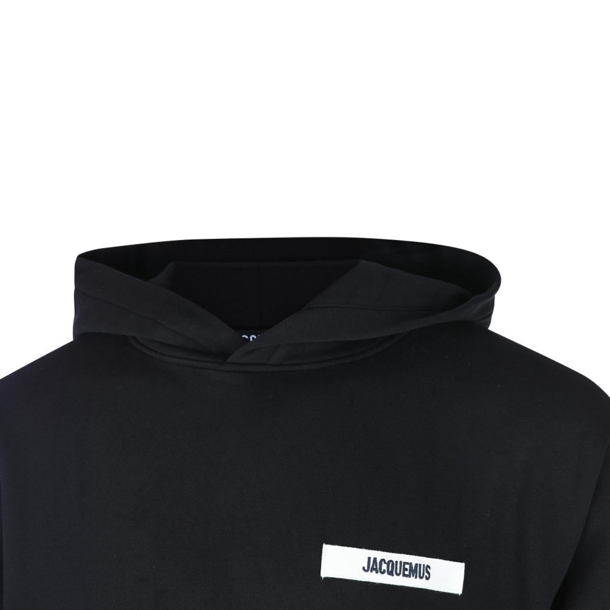 Jacquemus Long-sleeved Sweatshirt In Black