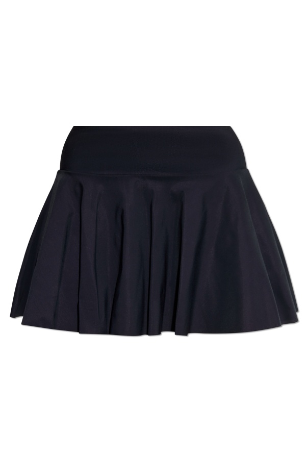 Dsquared2 Short Flared Skirt In Black