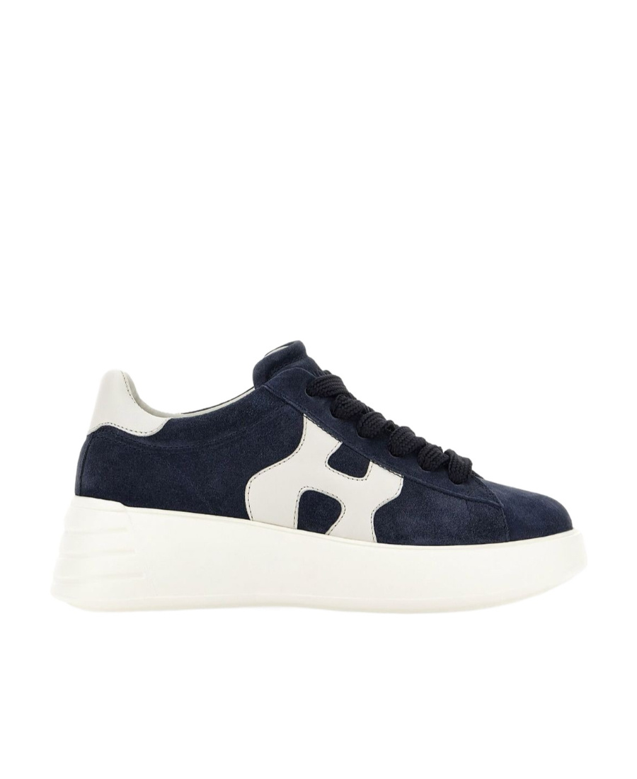 Hogan Rebel Leather Sneakers In White