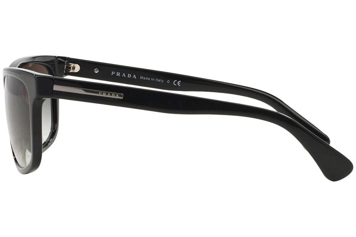 Prada Logo Sunglasses In Gray