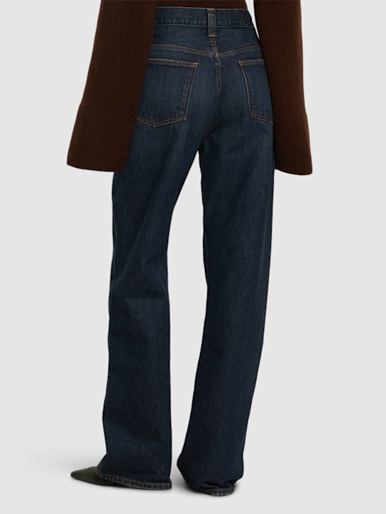 KHAITE HIGH-RISE STRAIGHT JEANS