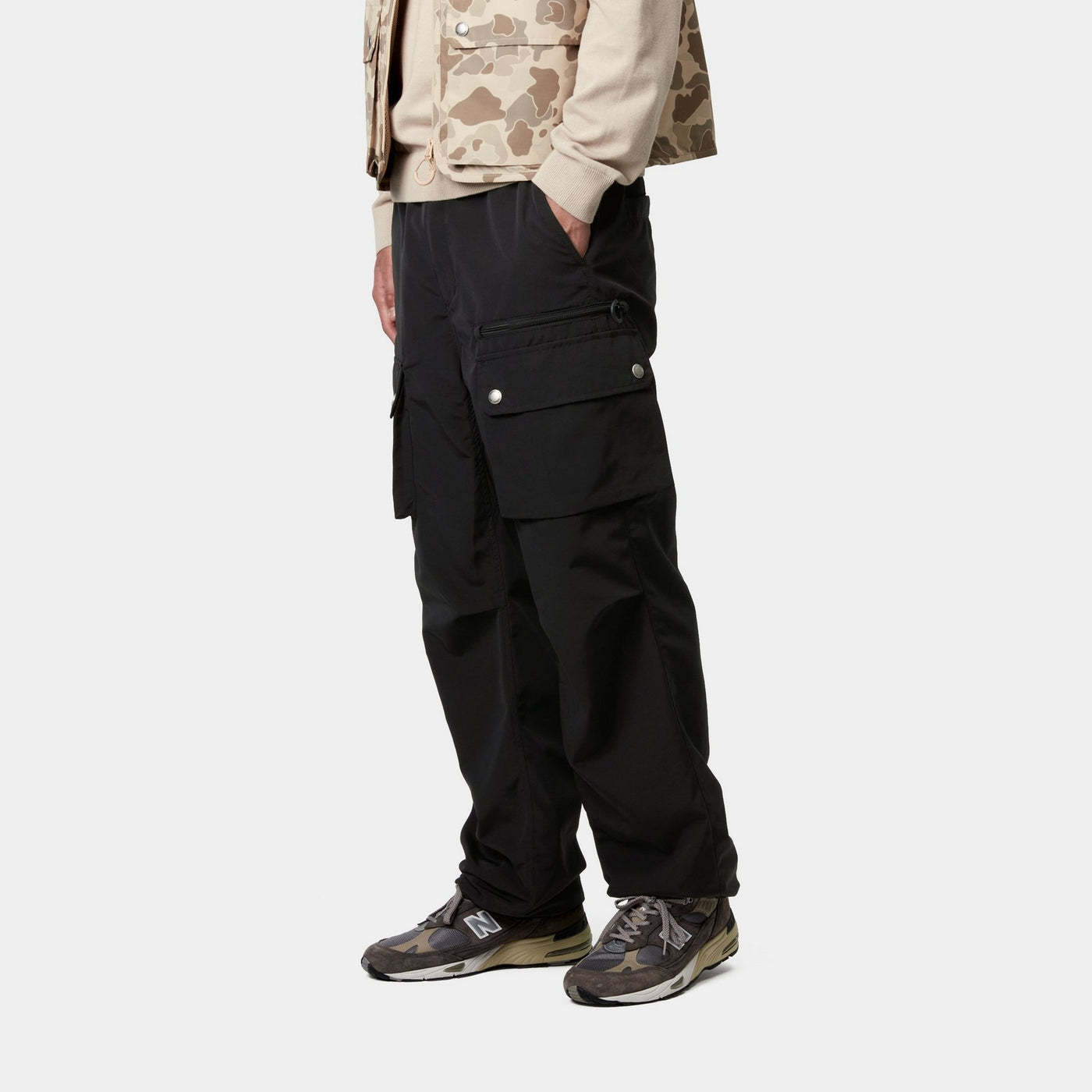 CARHARTT CARHARTT WIP IRWIN LOGO-PATCH PANTS