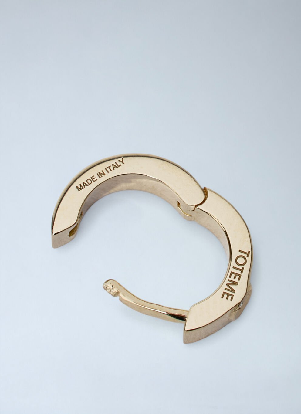 Totême Bezel Diamond Hoops