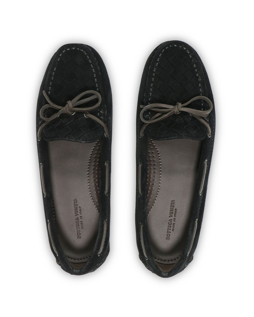BOTTEGA VENETA BOW TIE FLAT SOLE SHOES