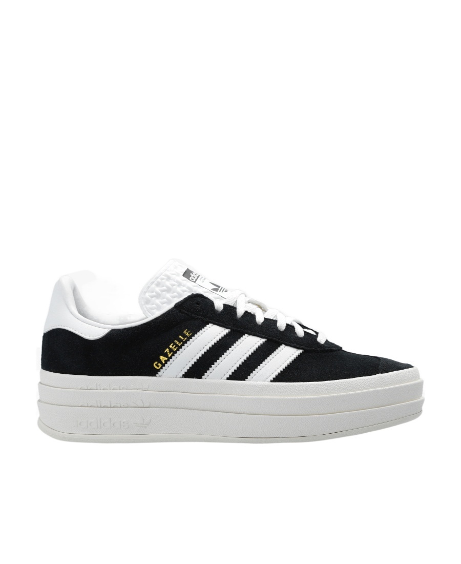 Adidas Originals Gazelle Bold Platform Sneakers In White