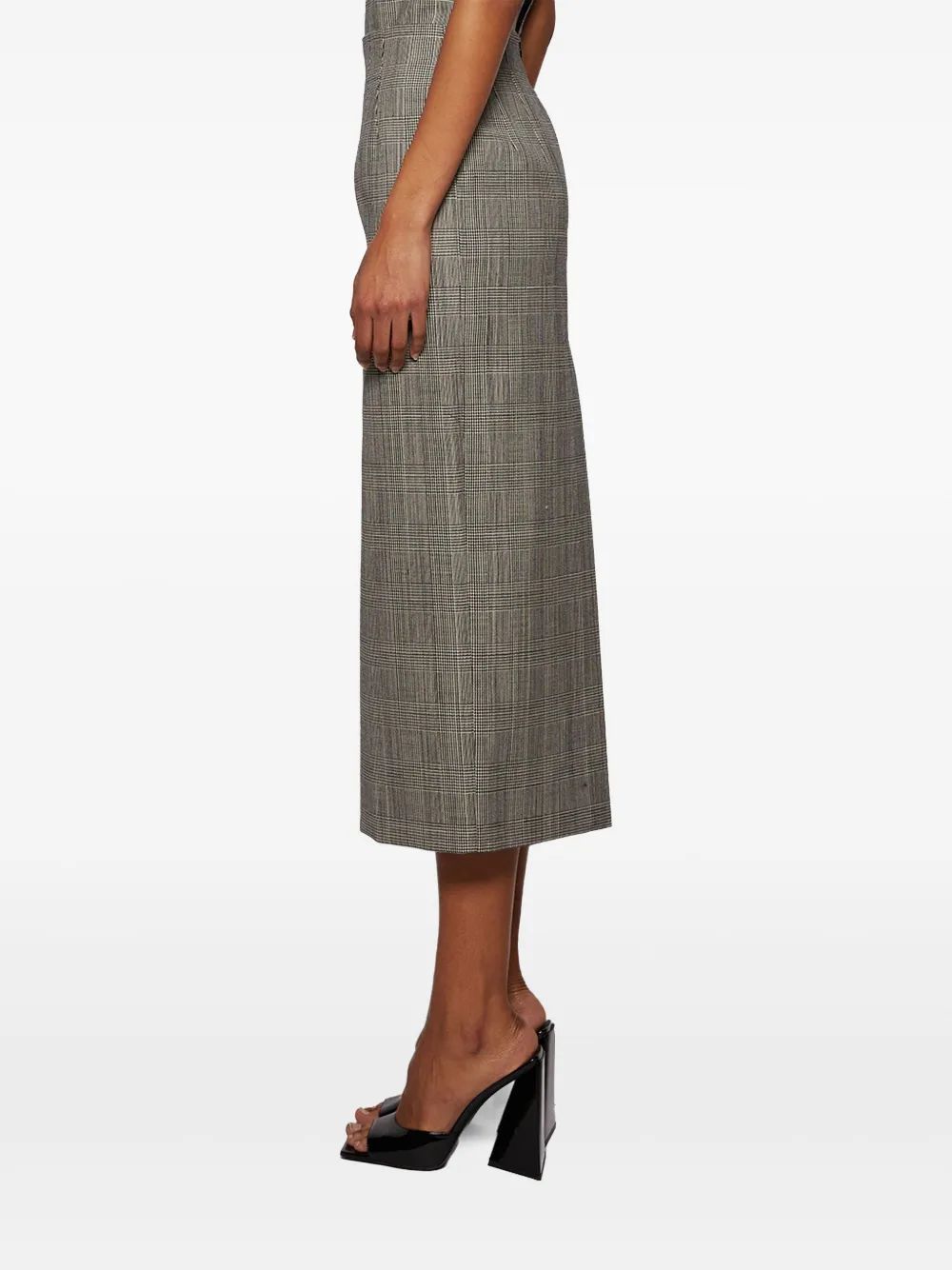 Wardrobe.nyc Contour Midi Skirt