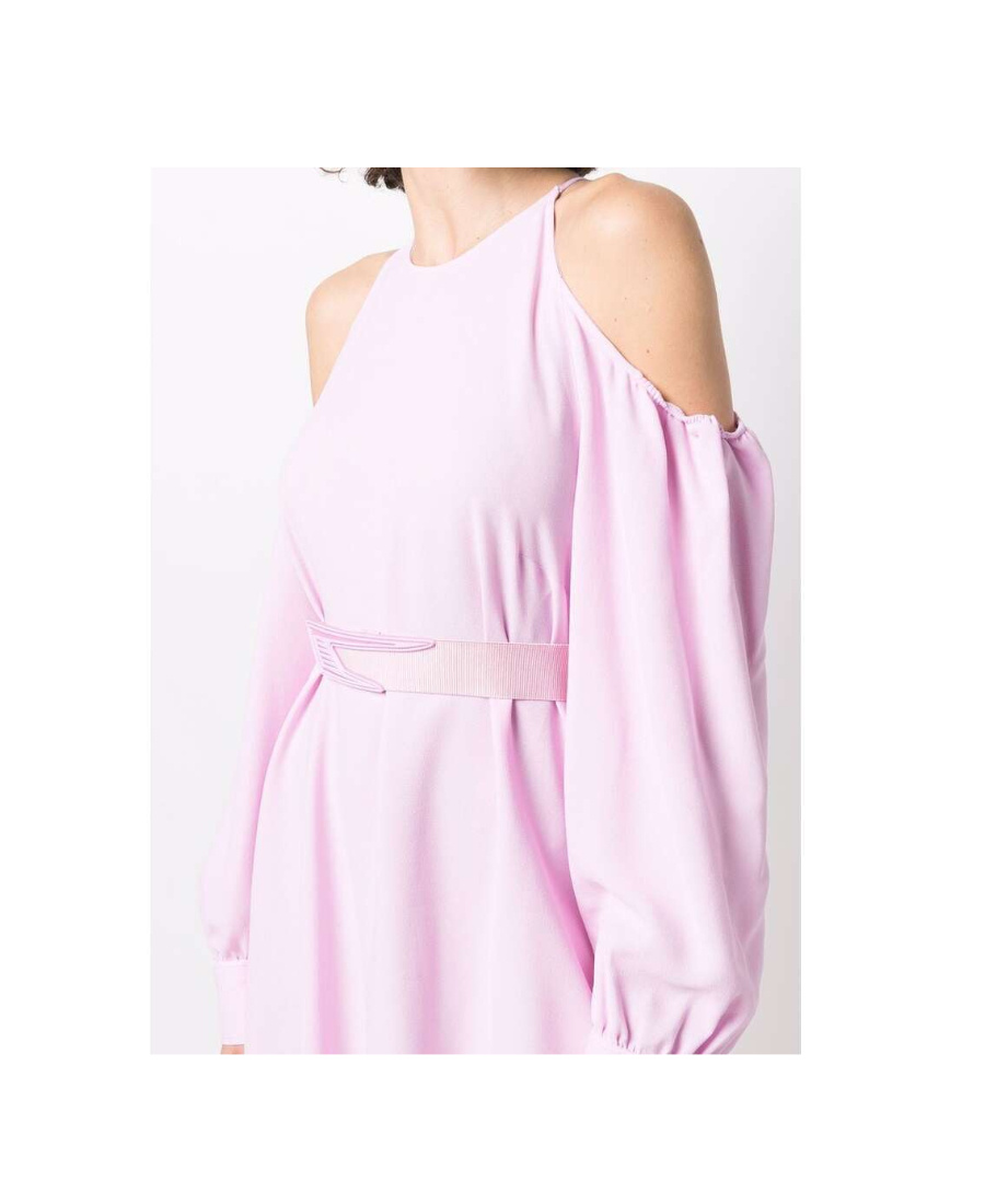 Stella Mccartney Multicolor Viscose Casual Dress In Pink