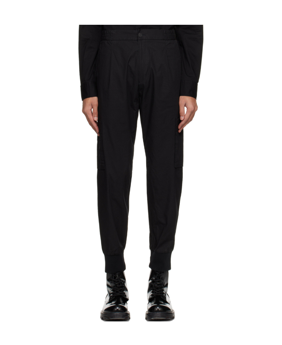 Hugo Boss Overalls Casual Trousers In Black