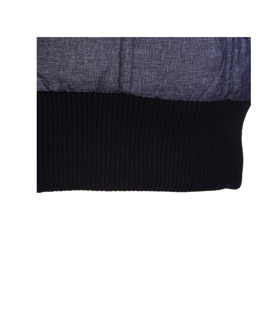 Ea7 Logo Down Jacket In Black
