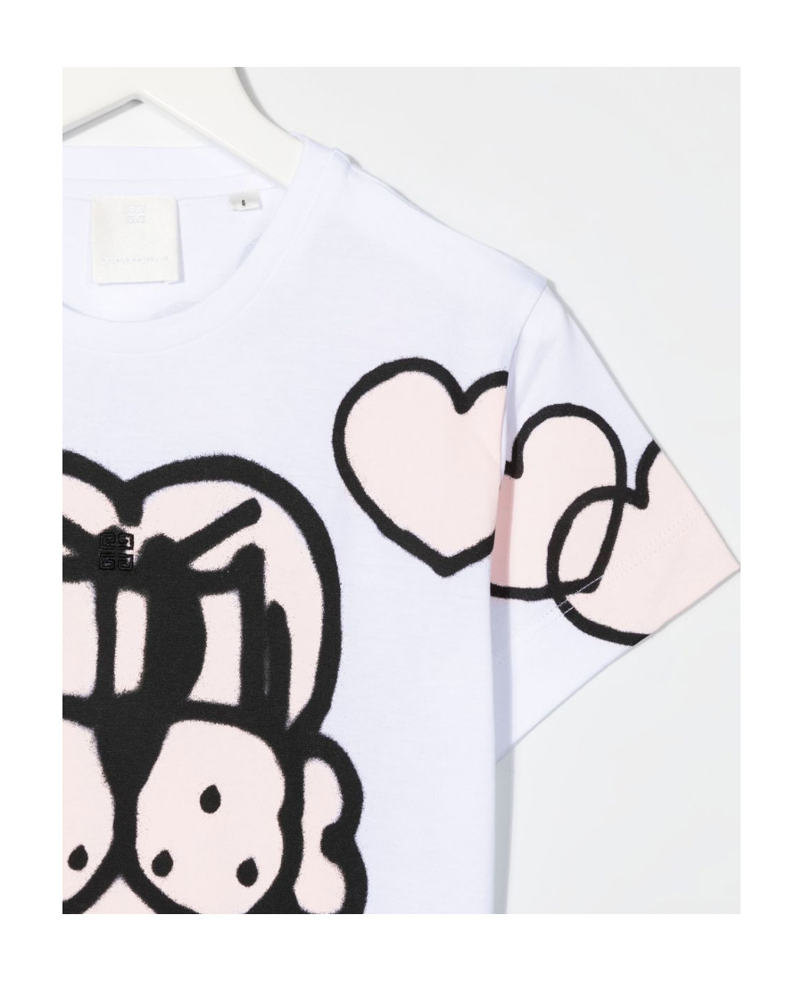 Givenchy Bart Graphic-print T-shirt In White