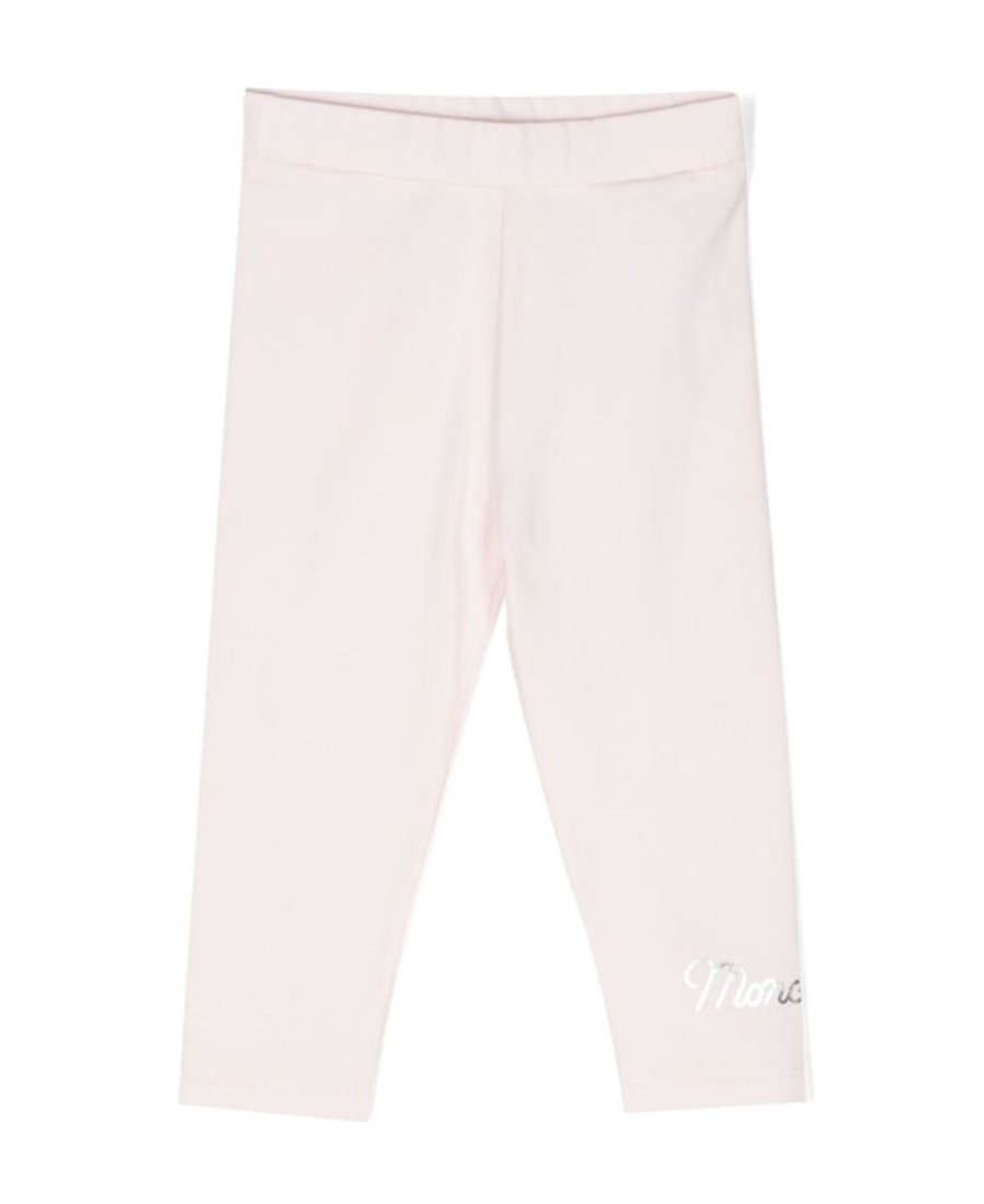 Moncler Loose Waist Leggings In Pink