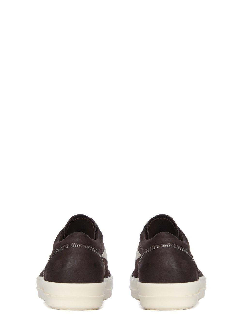 Rick Owens Sneakers Low-top Concordians Runway Vintage In Suede Leather In Brown
