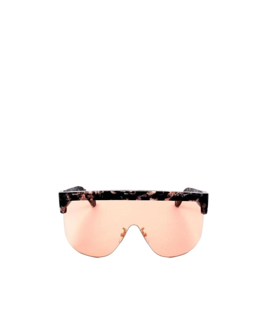 Loewe Shield-frame Sunglasses In Nude
