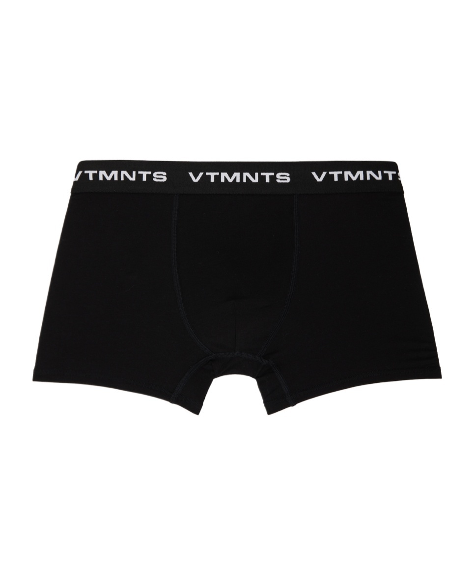 Vtmnts Logo Boxer Panties In Black