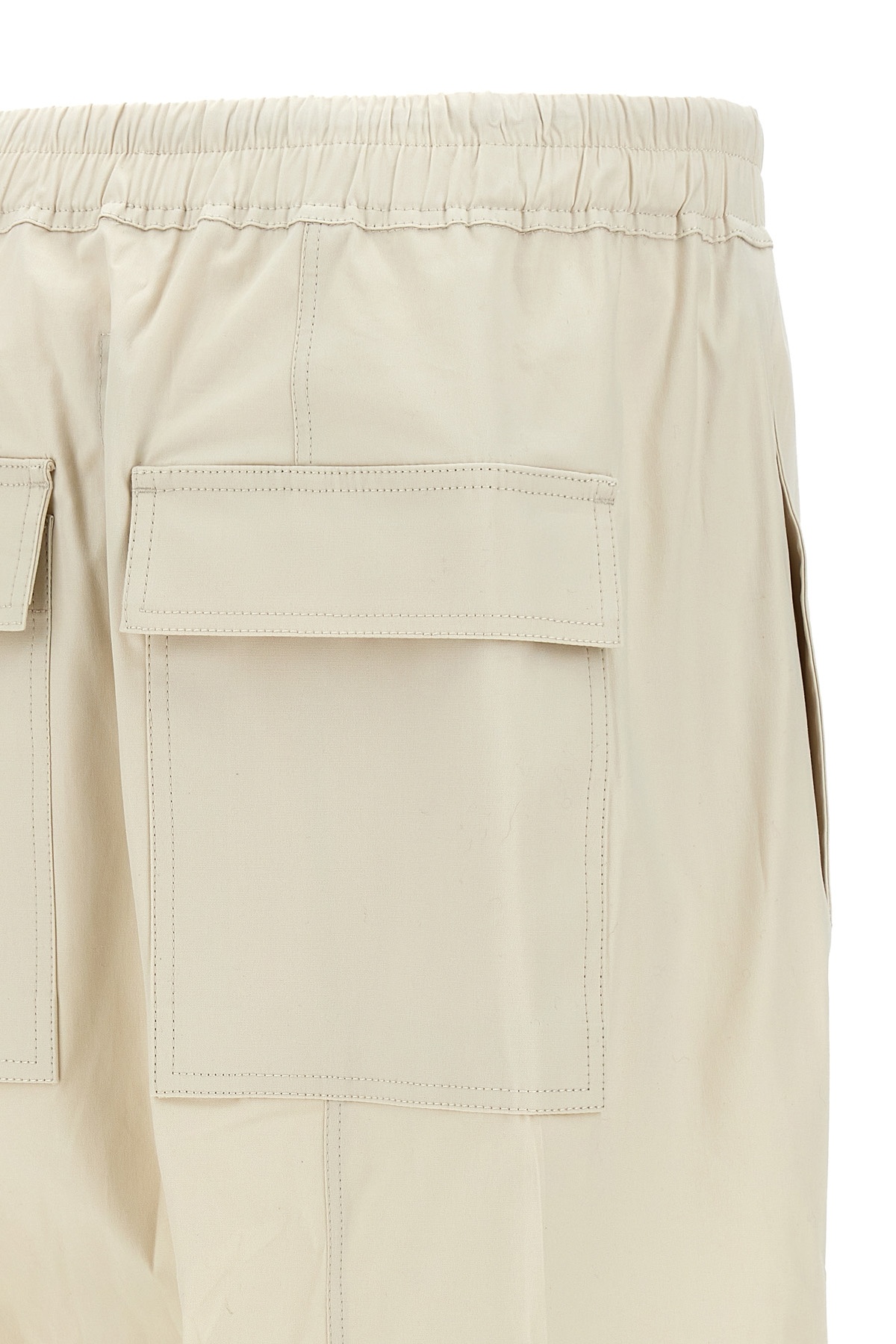 Rick Owens Drawstring Shorts In Nude