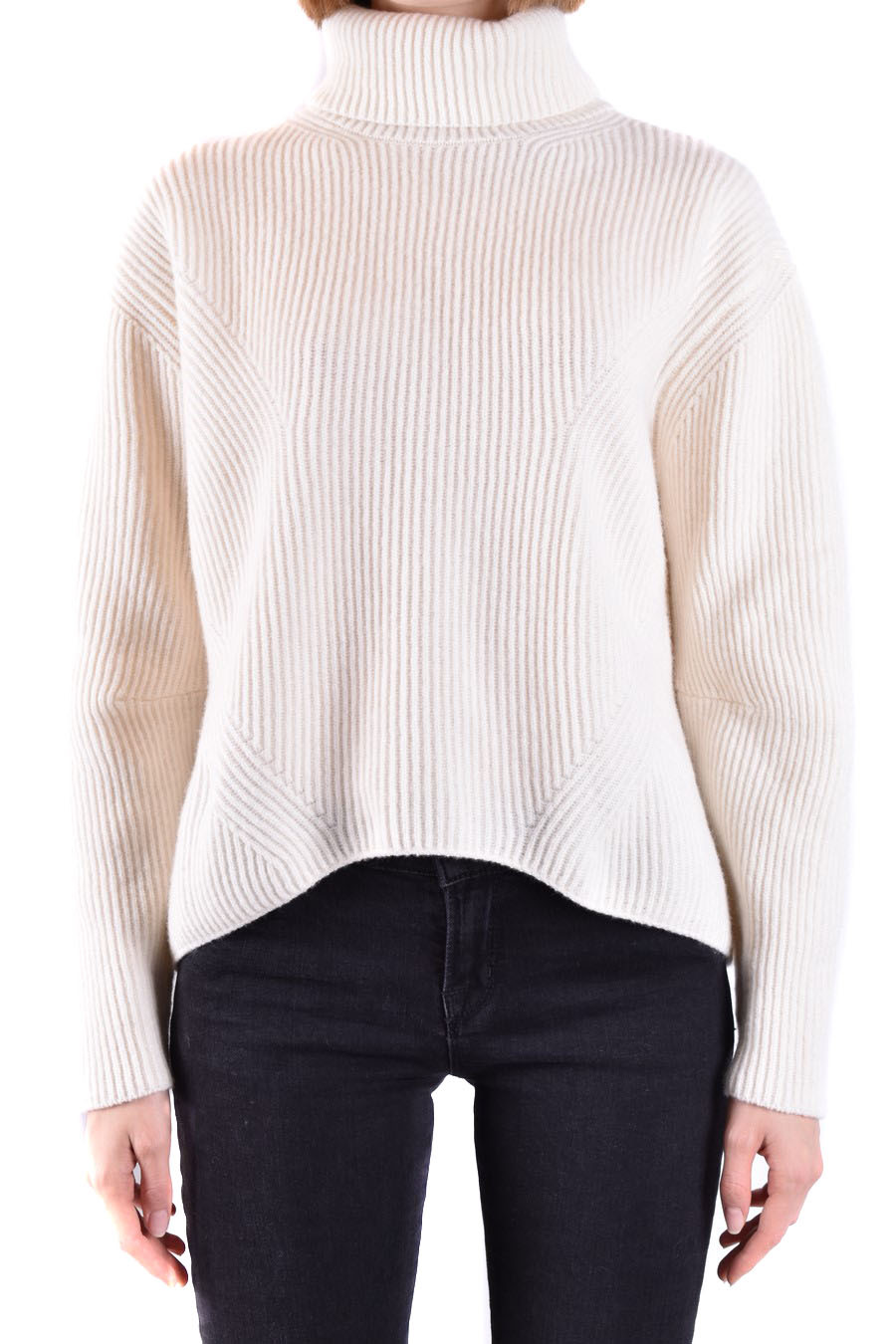 Pinko Roll-neck Sweater In White