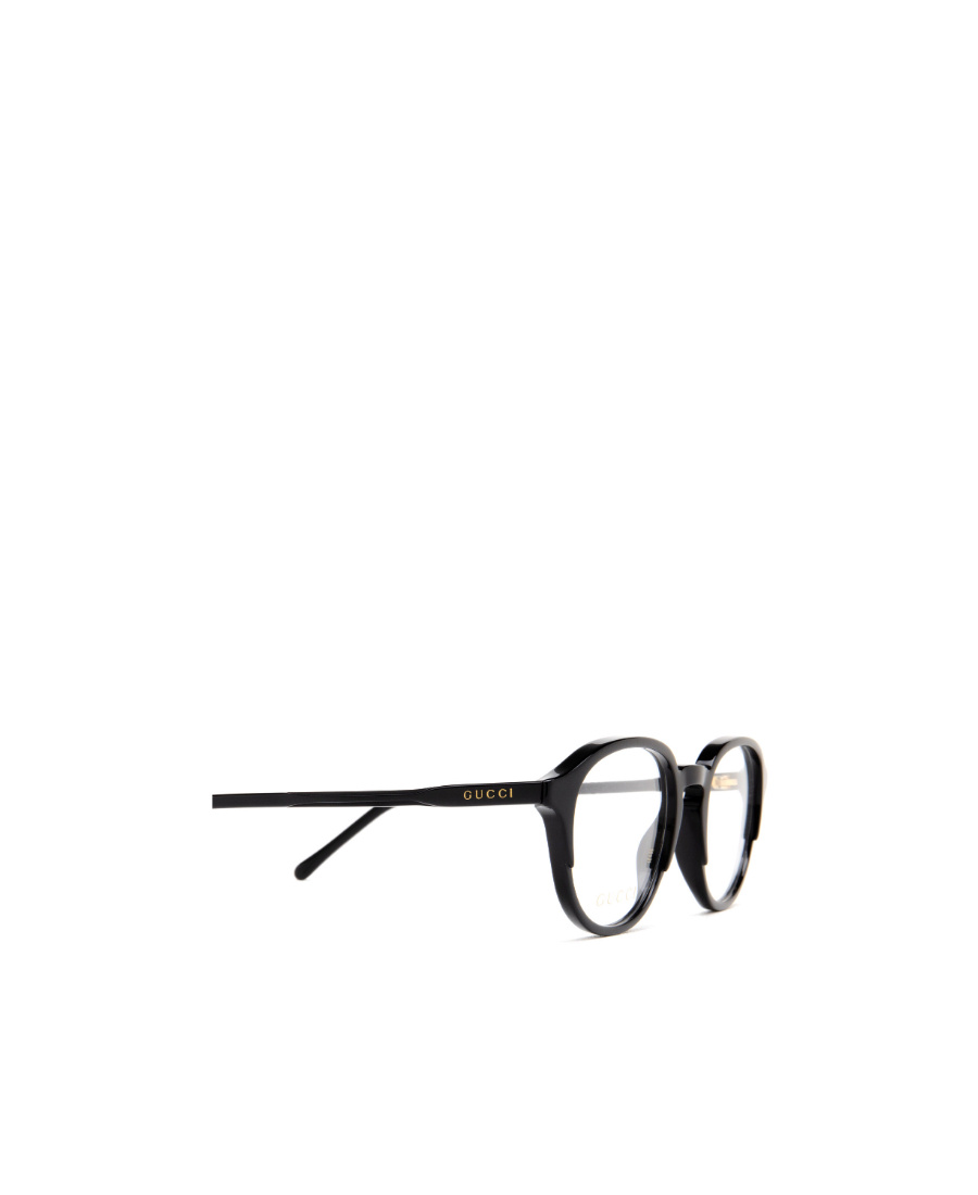 Gucci Eyewear Round Frame Glasses In Black