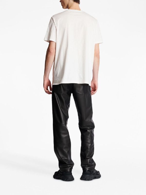 Balmain Pb Crew-neckt-shirt In White