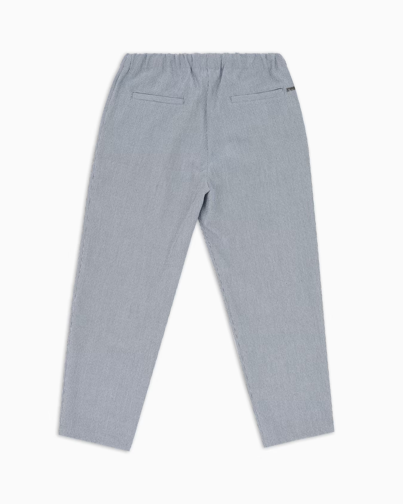 Emporio Armani Kids Tapered Drawstring Trousers In Gray