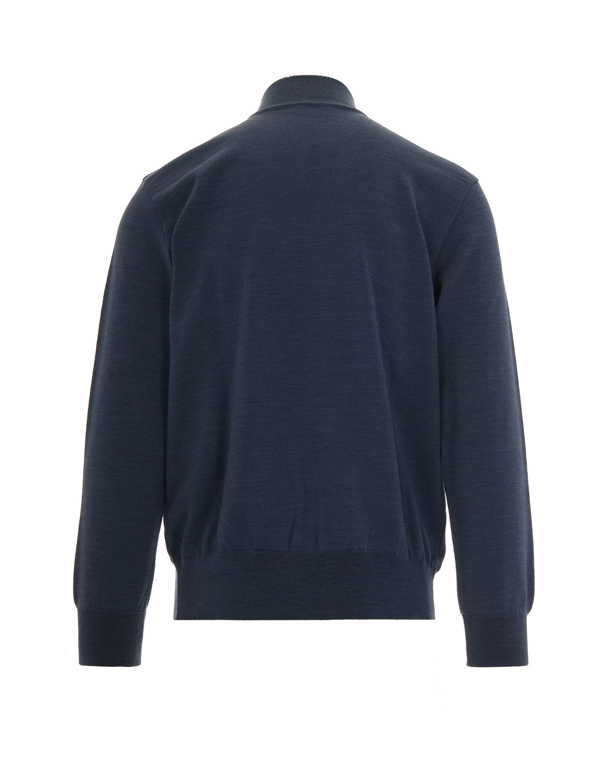 Paul & Shark Long-sleeved Sweater In Blue