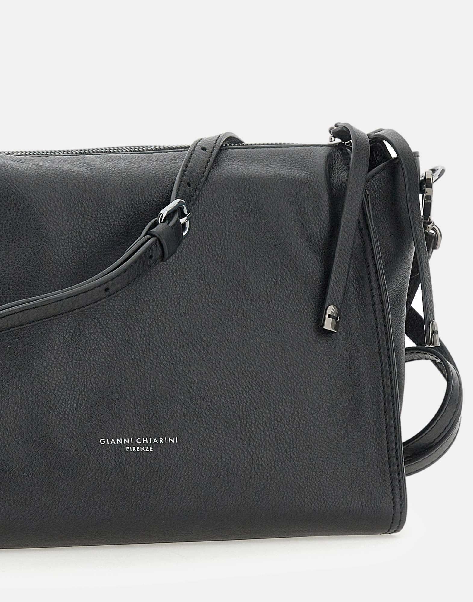 Gianni Chiarini Zip-fastening Tote Bag In Black