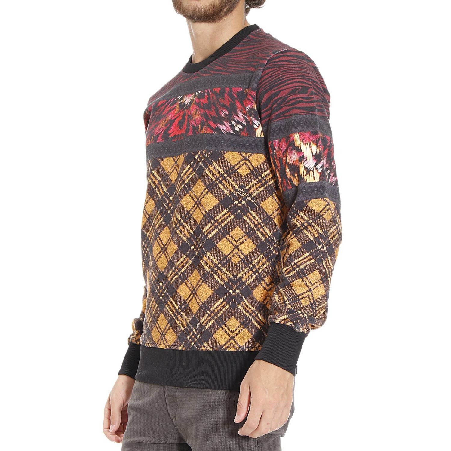 JUST CAVALLI LOGO PULLOVER