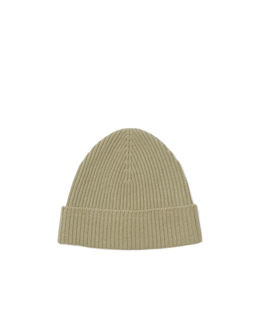 Burberry Equestrian Knight Cashmere Beanie In Nude