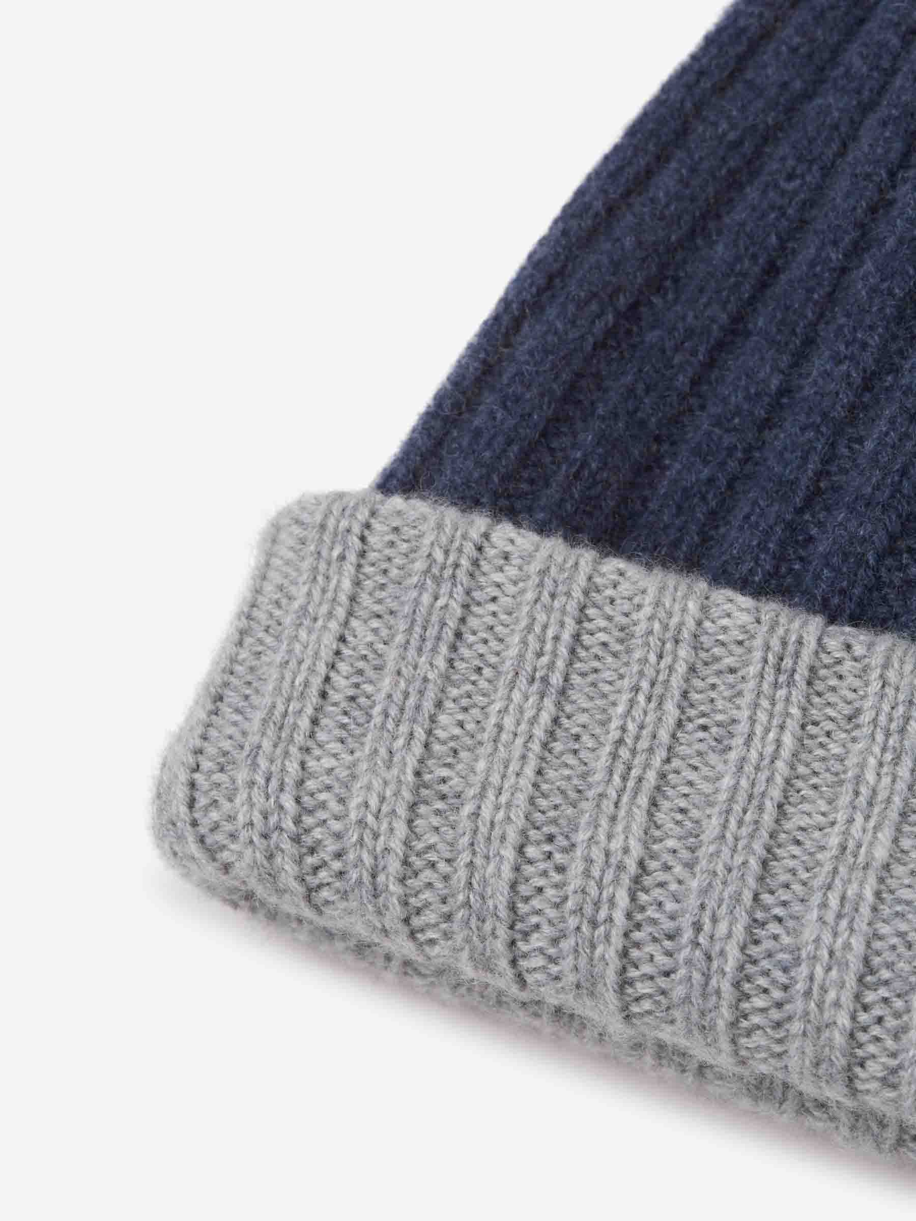 Fedeli Knitting Hat In Blue