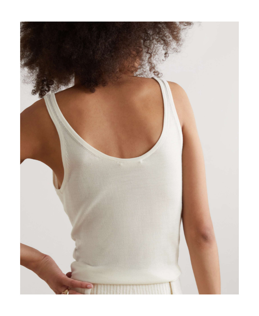 Chloé Chloe Women Ivory Wool Top In White
